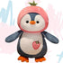 SCOOBA Baby Penguin Soft Toy 25 cm (Strawberry)